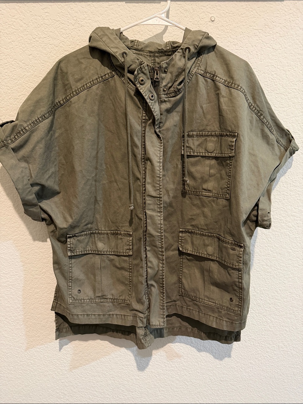 American Eagle Hooded Utility Jacket